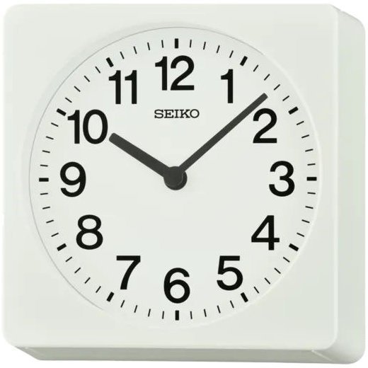Seiko Zegar ścienny SEIKO QXA860W 19 cm bialy .