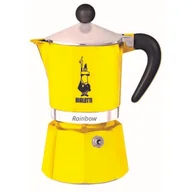 Zaparzacze i kawiarki - Bialetti Kawiarka Rainbow żółta poj. 1 tz 55.50.BLRZ1 - miniaturka - grafika 1