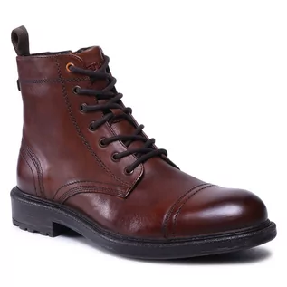 Kozaki damskie - Kozaki Wrangler - Freedom Boot WM22080A Cognac 064 - grafika 1