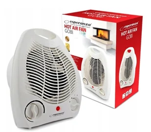 MOCNY TERMOWENTYLATOR GRZEJNIK ELEKTRYCZNY FARELKA ESPERANZA 2000 W - Ogrzewanie przenośne - miniaturka - grafika 1