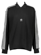 Koszulki i topy damskie - adidas Koszulka polo "3 Stripes" w kolorze czarnym - miniaturka - grafika 1