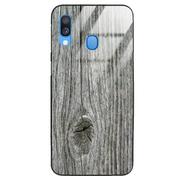 Etui i futerały do telefonów - Etui drewniane Samsung Galaxy A40 Old Fashion Wood Gray Forestzone Glass - miniaturka - grafika 1