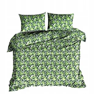 pościel bawełna lux 200x200 + 2 poszewka B 361 monster drobny zielony jasny - Pościel pościel bawełna lux 200x200 + 2 poszewka B 361 monster drobny zielony jasny - Pościel - miniaturka - grafika 1