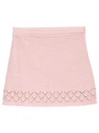 Spódnice - OshKosh Dzianinowa spódnica w kolorze jasnoróżowym - miniaturka - grafika 1