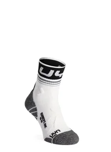 Skarpety do biegania UYN Runner's One Short Socks - white/black - Skarpety termoaktywne - miniaturka - grafika 1