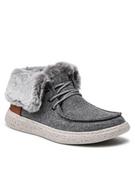 Botki damskie - Skechers Botki Cotton Tails 113446/GRY Szary - miniaturka - grafika 1