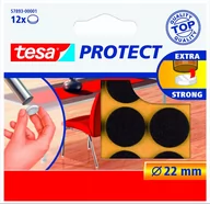 Inne akcesoria elektryczne - Tesa Podkładka filcowa VE12 57893-00001-00 22 mm brązowy 12 szt - miniaturka - grafika 1