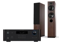 Zestawy stereo - Rotel RA-1572 MkII (czarny) + Tesi 5 (mokka) - miniaturka - grafika 1