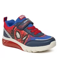 Buty dla chłopców - Sneakersy Geox J Ciberdron Boy J45LBF 014CE C0735 D Navy/Red - miniaturka - grafika 1