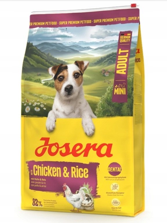 Karma dla psa JOSERA Mini Kurczak z ryżem 10 kg