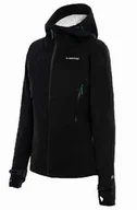 Kurtki i kamizelki sportowe damskie - Kurtka Damska Viking Hardshell Trek 70 Czarna z turkusem - miniaturka - grafika 1