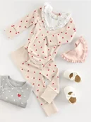 Komplety dla niemowląt - Reserved - Komplet w serduszka - wielobarwny - miniaturka - grafika 1