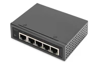 Pozostałe akcesoria sieciowe - Digitus Extender PoE klasy przemysłowej, Gigabit, 5-portowy - miniaturka - grafika 1