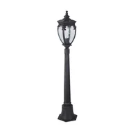 Lampy ogrodowe - Lampa ogrodowa stojąca Fleur czarna 1xE27x60W IP44 wym: 113 x 15 x 15 cm aluminium Maytoni - miniaturka - grafika 1