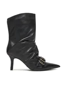 Botki damskie - Patrizia Pepe Botki 8Y0139 L164 Czarny - miniaturka - grafika 1