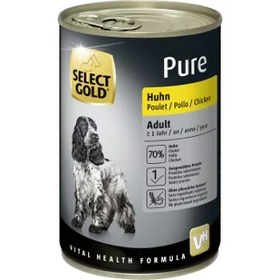 SELECT GOLD Pure Adult Kurczak 24x400 g - Mokra karma dla psów - miniaturka - grafika 1