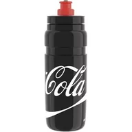 Shakery i bidony sportowe - ELITE bidon rowerowy Fly Coca Cola Black 750 ml EL0160720 SS19 - miniaturka - grafika 1