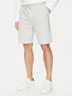 Spodenki męskie - Tommy Hilfiger Szorty sportowe UM0UM03452 Szary Regular Fit - miniaturka - grafika 1
