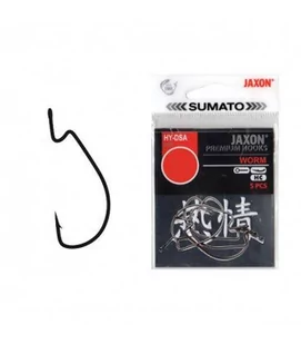 Jaxon Haczyk Drop Shot sumato Offset nr 1 - 5szt - Inne akcesoria dla wędkarzy - miniaturka - grafika 1