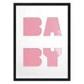 Ramki na zdjęcia - Ramka Na Zdjęcia Do Pokoju Dziecięcego Ramka Z Passe-Partout 30X40 Cm Czarna - miniaturka - grafika 1