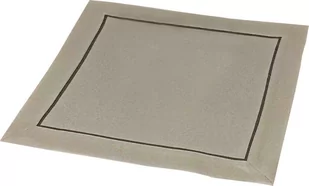 Serwetka Z Lamówką, 20X20, Brązowa Gładka, Oi-05 - Obrusy i serwetki - miniaturka - grafika 1