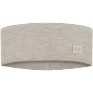 Odzież trekkingowa damska - Szeroki bandana z merynosów Buff Solid Vp - miniaturka - grafika 1