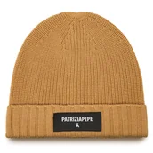 Czapki damskie - Czapka Patrizia Pepe 2F0111/K9O3A-B794 Brązowy - miniaturka - grafika 1