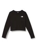 Koszulki i topy damskie - THE NORTH FACE NF0A89FKJK31 Damski L/S Pojedyncza Kopuła Koszulka Damska TNF Czarna Rozmiar XL, Czarny Tnf, XL - miniaturka - grafika 1