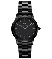 Zegarki damskie - Zegarek Daniel Wellington DW00100415 Iconic Link Ceramic 28mm - miniaturka - grafika 1