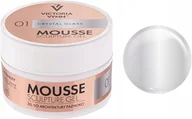 Żele do paznokci - VICTORIA VYNN MOUSSE GEL ŻEL BUDUJĄCY Z TIKSOTROPIĄ 01 CRYSTAL GLASS 50 ml - miniaturka - grafika 1