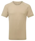 Koszulki sportowe męskie - RONHILL Koszulka do biegania męska LIFE TENCEL SS Tee latte marl - miniaturka - grafika 1