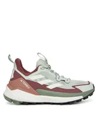 Buty trekkingowe damskie - adidas Trekkingi Terrex Free Hiker 2.0 Low IH3745 Zielony - miniaturka - grafika 1