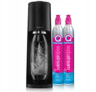 Saturatory - Saturator SodaStream Terra Black Butelka Cylindry - miniaturka - grafika 1