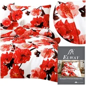 Pościel - Pościel 160 x 200 3cz Satyna Bawełniana Elway 5038 - miniaturka - grafika 1