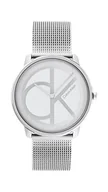 Zegarki męskie - Calvin Klein Unisex analogowy zegarek kwarcowy z paskiem ze stali nierdzewnej 25200027 - miniaturka - grafika 1