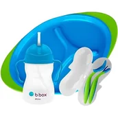 Zestawy naczyń dla dzieci - B.Box Ocean Breeze- Zestaw do karmienia - niebiesko/zielony - B.BOX BB00391 - miniaturka - grafika 1