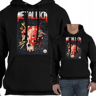 Bluzy męskie - Bluza Z Kapturem Metallica Prezent Metal M 3068 - miniaturka - grafika 1