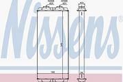 NISSENS Wymiennik ciepła, ogrzewanie wnętrza 72048