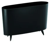 Akcesoria do drzwi - Koziol Gazetnik Milano, czarny, 32x11x42 cm - miniaturka - grafika 1