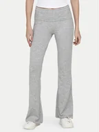 Spodnie damskie - ONLY Legginsy Glamour 15339771 Szary Slim Fit - miniaturka - grafika 1