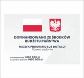 Akcesoria BHP - TABLICA UNIJNA 40x60cm dofinansowanie, unia, PCV3 - miniaturka - grafika 1