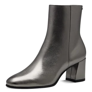 Tamaris Damskie buty 1-25046-43, modne kozaki, Pewter, 37 EU, Pewter, 37 EU - Kozaki damskie - miniaturka - grafika 1