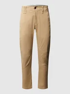 Spodnie męskie - Chinosy o kroju slim fit z dodatkiem streczu model ‘Vetar’ - miniaturka - grafika 1