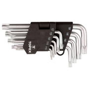 Klucze i nasadki - Klucz Torx T10 - T50 zestaw 9 sztuk TOPEX - miniaturka - grafika 1