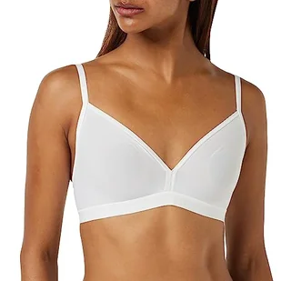 Sloggi Sensual Fresh H Bralette Top, White, S, biały, S - Koszulki i topy damskie - miniaturka - grafika 1