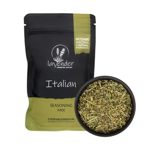 Italian - Zioła do Kuchni Włoskiej 40g Lavender Spices - Przyprawy i zioła sypkie - miniaturka - grafika 1