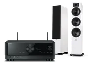 Kino domowe - Yamaha RX-V4A (czarny) + Tesi 6 (biały) - miniaturka - grafika 1