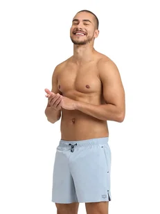 Arena Szorty kąpielowe w kolorze jasnoszarym - Kąpielówki męskie - miniaturka - grafika 1
