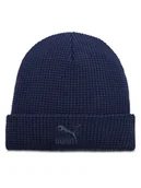 Czapki damskie - Puma Czapka Classics Mid Fit Beanie 025677 03 Granatowy - miniaturka - grafika 1