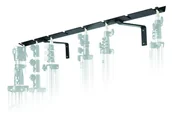 Uchwyty samochodowe do telefonów - Manfrotto Manfrotto uchwyt ścienny do 8 stojaków 027 - miniaturka - grafika 1